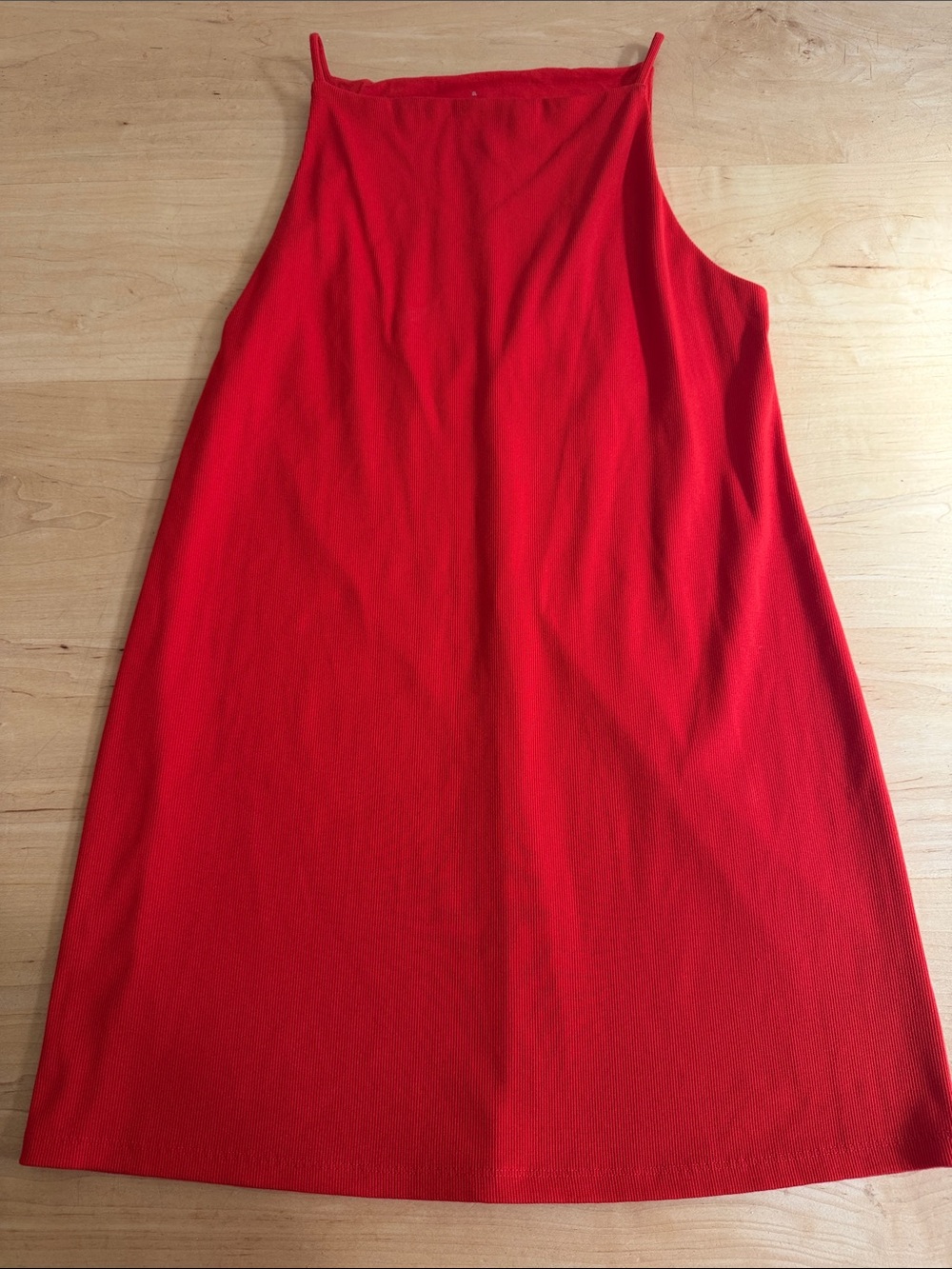 a new day Red Sleeveless Mini Dress